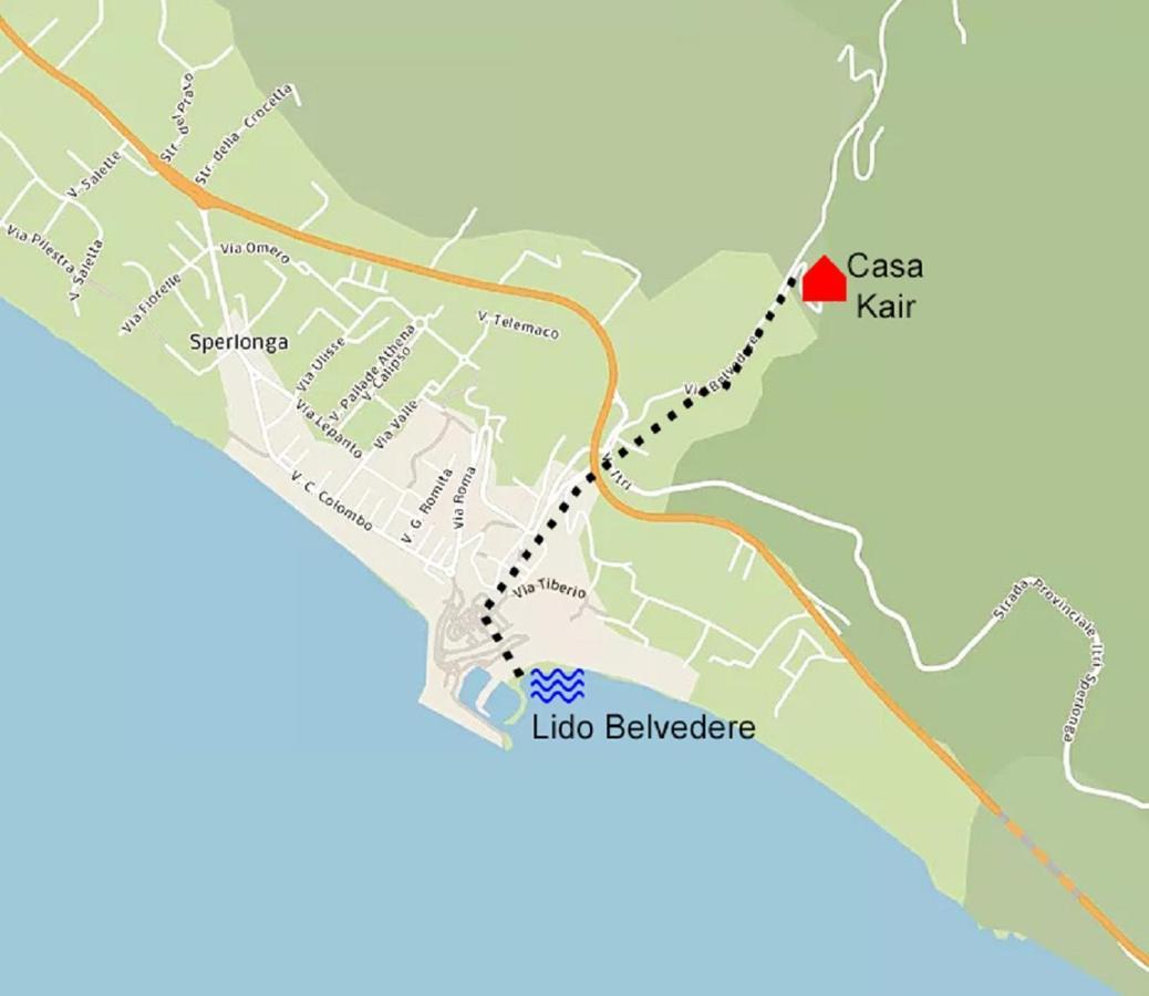 Casa Vacanza Kair Trilo 227 Sperlonga Exteriör bild